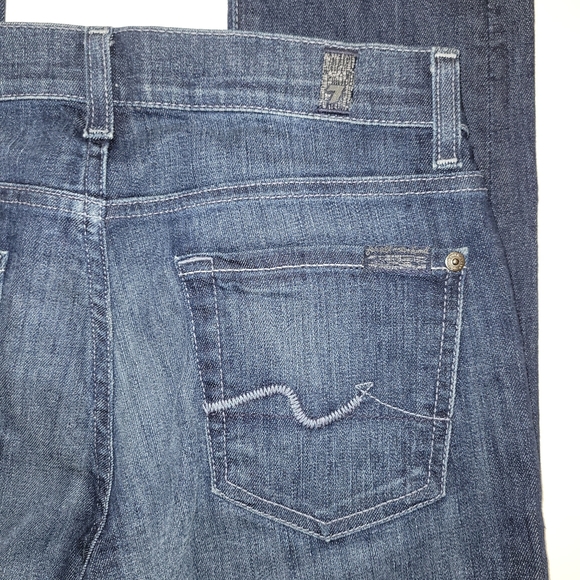 7 for all Mankind Roxanne medium wash skinny jeans 26 - Picture 7 of 9